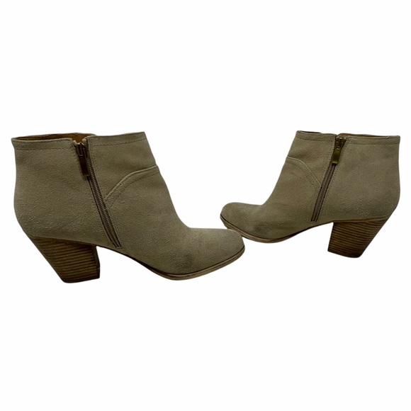 Franco Sarto Ankle Suede Boot  Suede Leather Tan size 9 - Picture 5 of 15